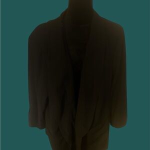 Daniel Rainn Black Tailored Jacket, plus-size 3X